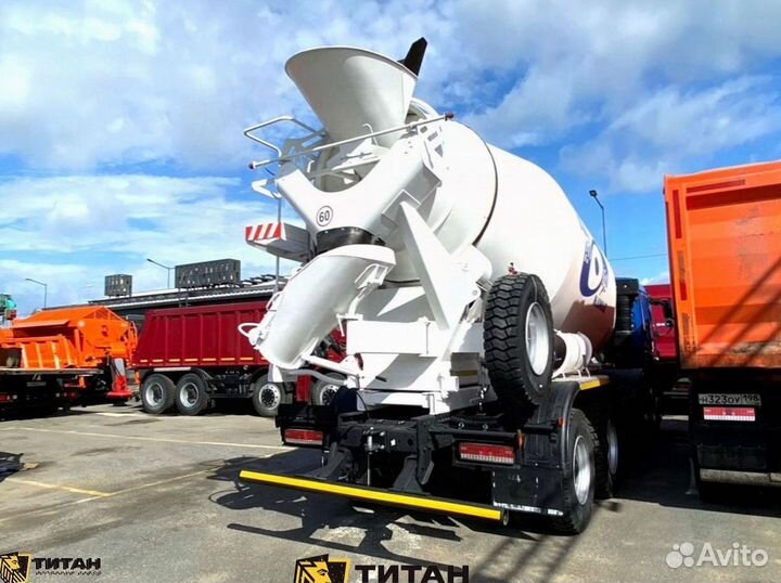 Доставка бетона миксером