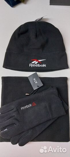 Флисовая шапка Reebok по голове