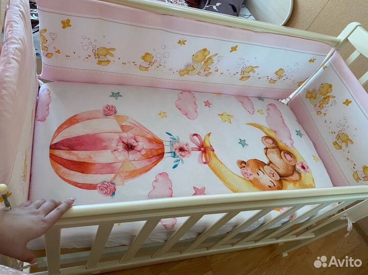 Бортики на кроватку