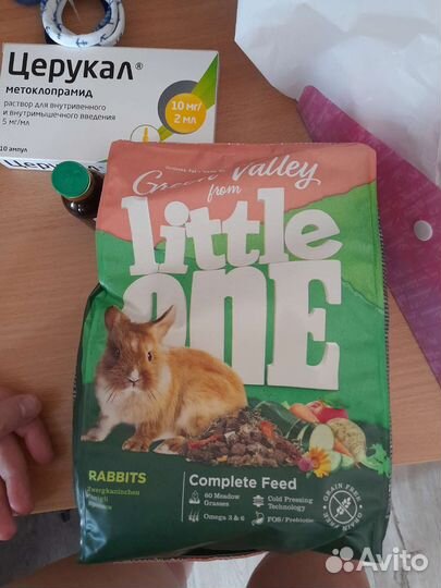 Корм для кролика