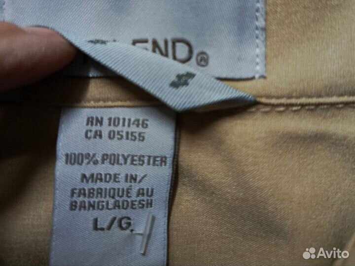 Рубашка новая разм.L. фабричный Бангладеш