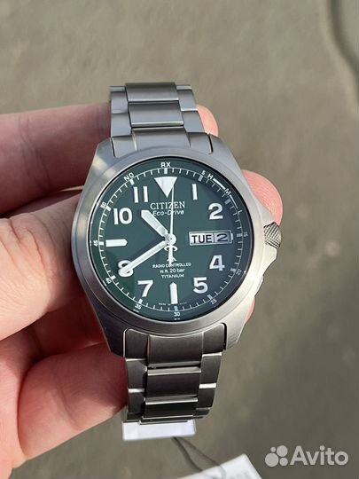 Титановые Citizen promaster Eco-Drive PMD56-2951