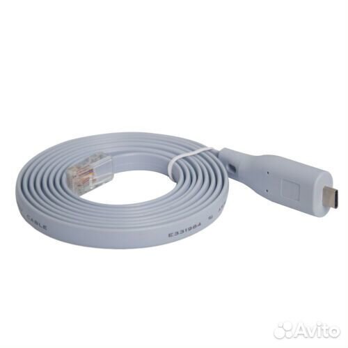 Консольный кабель Cisco ftdi USB Type-C to RJ45