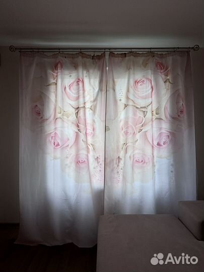 Шторы с рисунком