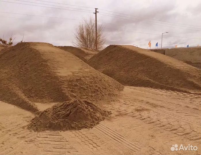 Песок, щебень доставка