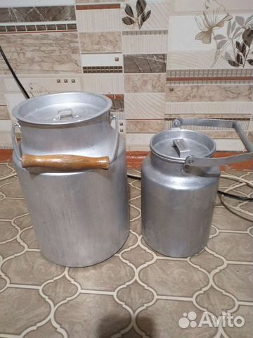 Бидон алюминиевый 10 литров и 4 л