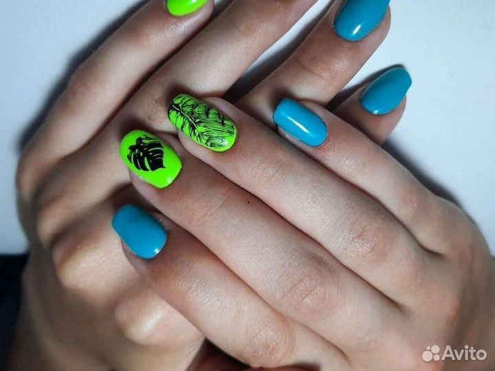 Маникюр + гель лак + дизайн