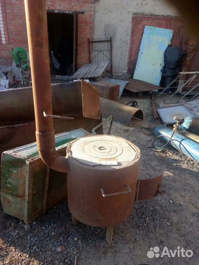 Печь буржуйка для гаража
