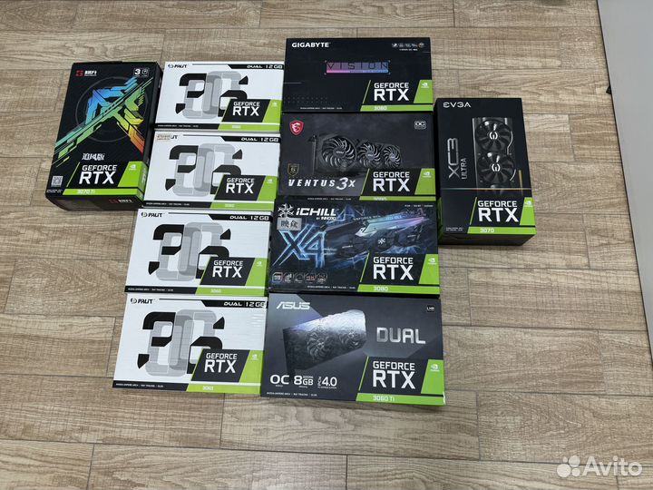 Коробка от видеокарты