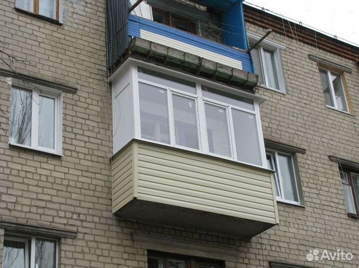 Балкон Установка
