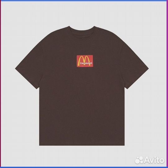 Футболка Cactus jack McDonalds (Арт. 226795)