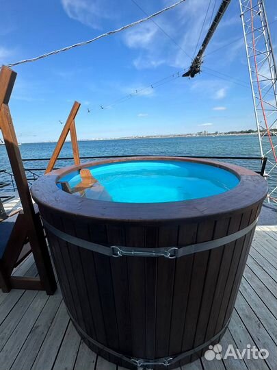 Банный чан с подсветкой и подогревом