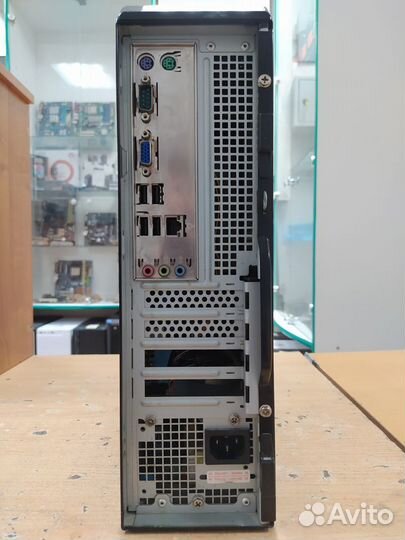 Компактный Пк, Intel E7500, 4(8) Гб DDR3, SSD+HDD