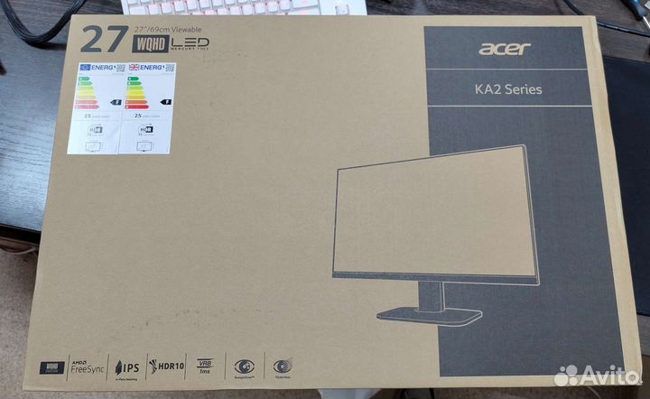 Монитор Acer KA272Ubiipx 27