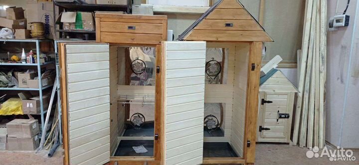 Коптильня горячего и холодного копчения на 500 лит