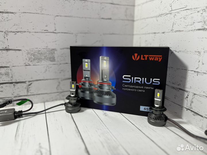 Светодиодные лампы LightWay Sirius H7 65W