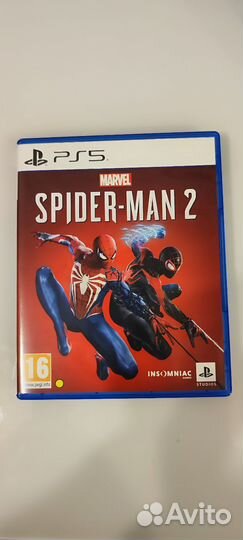 Spider man 2 ps5 диск