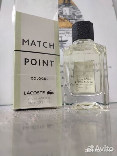 Туалетная вода lacoste match point cologne