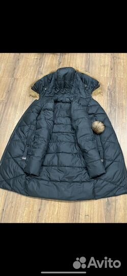 Пуховик зимний для девочки подростка
