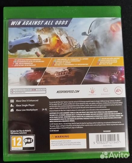 Need for speed payback xbox one