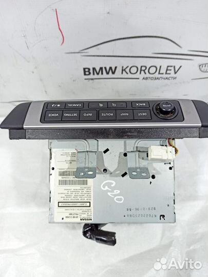 Магнитола в сборе с кнопками управлением Murano (Z