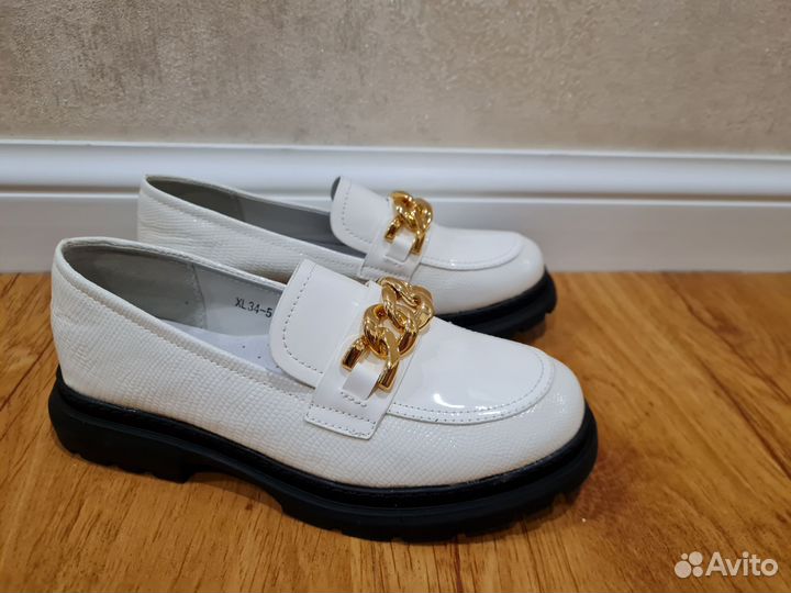 Туфли для девочки, новые, 34р