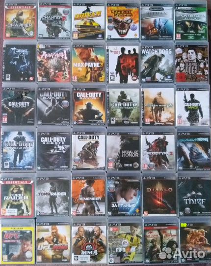 Хиты на PS3 (Более 400 дисков)