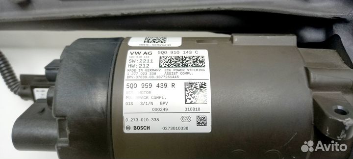 Рулевая рейка VW Tiguan 2 с 2016 года