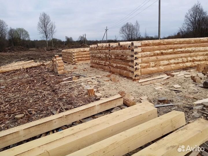 Сруб на баню