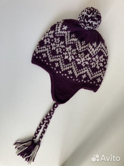 Шапка ушанка жаккард на заказ