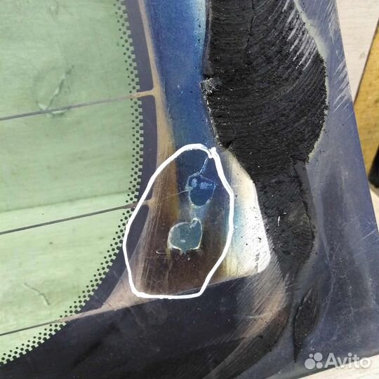 Стекло заднее Citroen C4 I