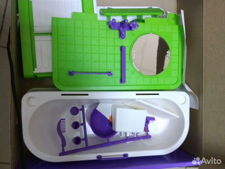 Ванная комната для Барби 30см