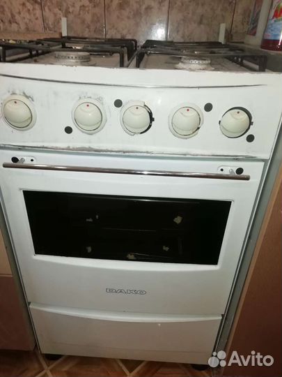 Плита газовая бу с духовкой