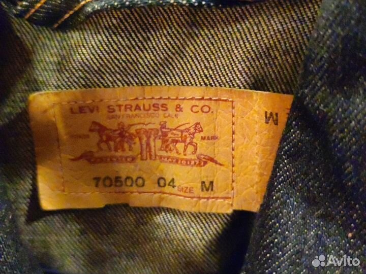 Джинсовая куртка Levis original размер 48