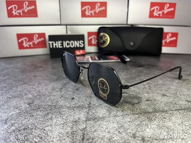 Солнцезащитные очки Ray ban octagonal/black