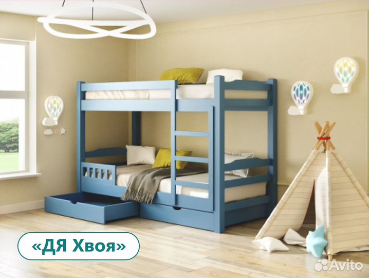 Нестандартная кровать с фабрики