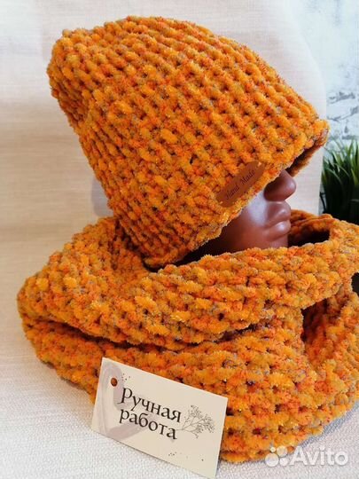 Вязанные шапки ручная работа