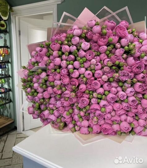 Пионовидные розы