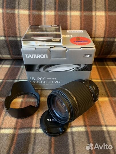 Tamron AF 18-200mm f/3.5-6.3 Nikon F (новый)