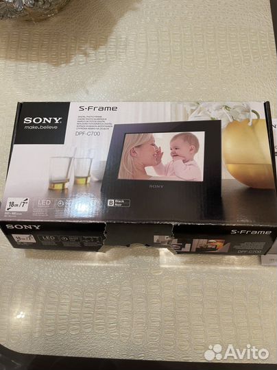 Новая цифровая фоторамка Sony