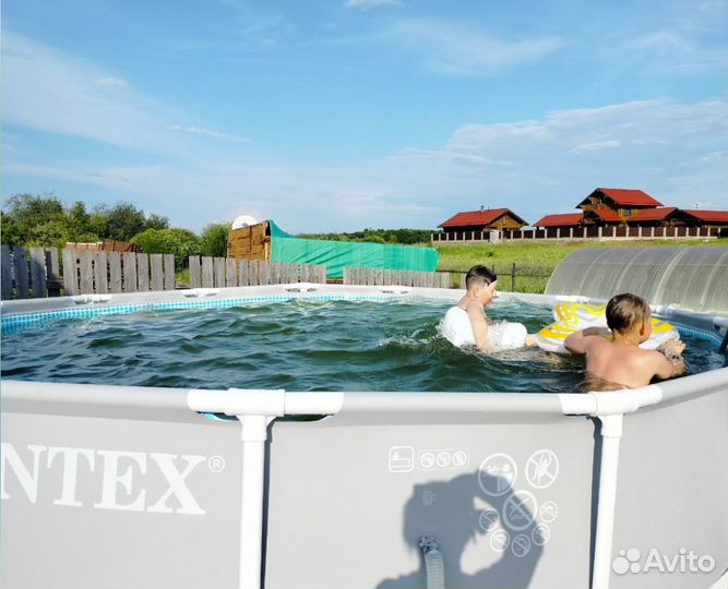 Новый каркасный бассейн 457х122 см