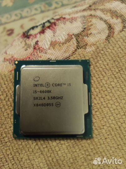 Процессор intel core i5 6600K Lga 1151