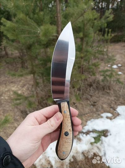 Кухонный нож из кованой стали х12мф