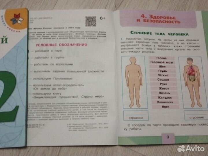 Рабочая тетрадь по окружающему миру 2 класс