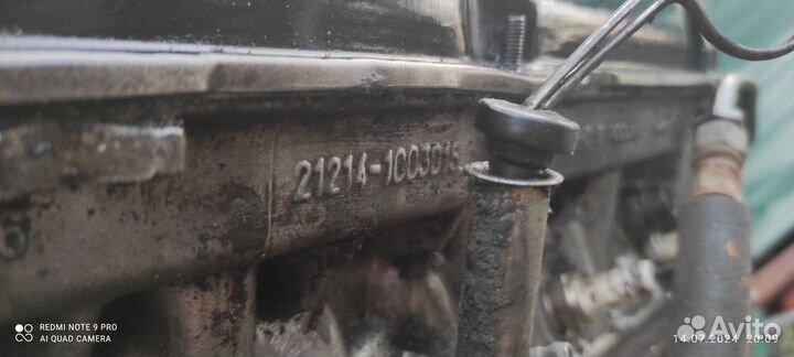 Двигатель Ваз 21214 с косой и блоком управления