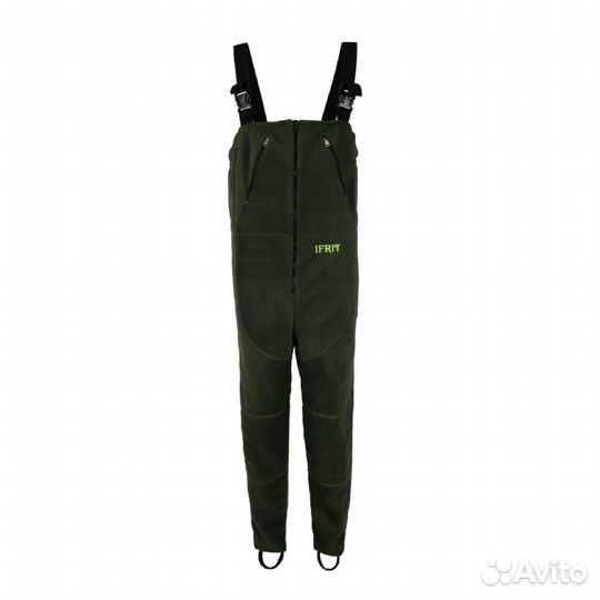 Полукомбинезон флисовый, 52-54 рост 182-188, хаки