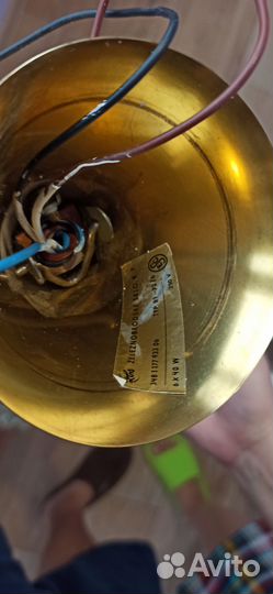 Люстра чехословакия Zeleznobrodske sklo