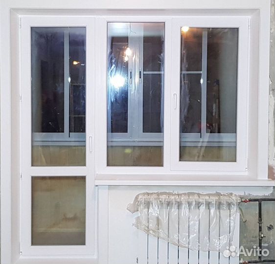 Дверь балконная пластиковая