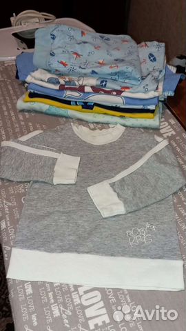 Вещи пакетом на мальчика размер 12-18мес