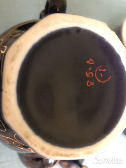 Посуда новгородская кобальтовая